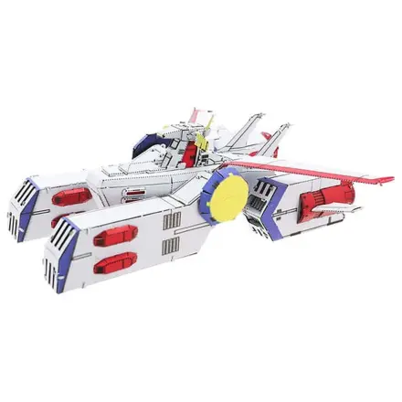 Mobile Suit Gundam Metallic Nano Puzzle White Base modell készlet  6 cm  termékfotó