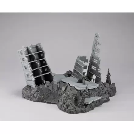 Mobile Suit Gundam Realistic Model Series Diorama G Structure GS02M The abandoned buildings in New Yark City Anyaga Color Edition termékfotó