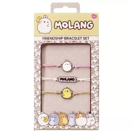Molang 3 db-os barátság karkötő csomag termékfotó