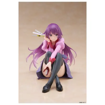 Monogatari Desktop Cute Figure Hitagi Senjougahara PVC szobor figura 13 cm termékfotó