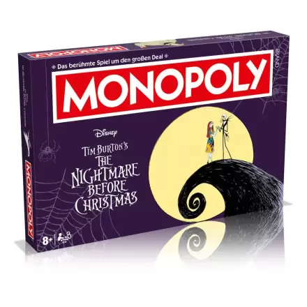 Monopoly Nightmare Before Christmas német nyelvű társasjáték termékfotó