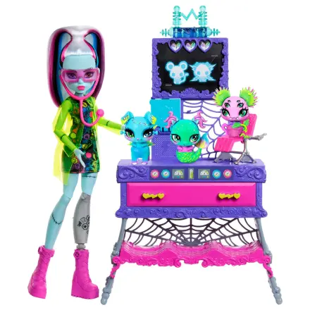 Monster High Frankie Stein + Laboratory játék baba termékfotó
