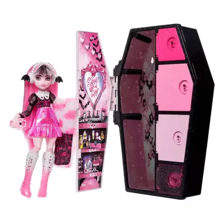 Monster High Skulltimate Secrets: Fearidescent Doll Draculaura figura 25 cm termékfotó