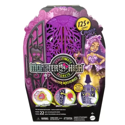 Monster High Skulltime Secrets Clawdeen Wolf játék baba termékfotó