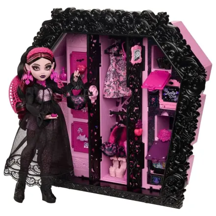 Monster High Ultimate Skulltimate Draculaura doll and wardrobe játék baba termékfotó