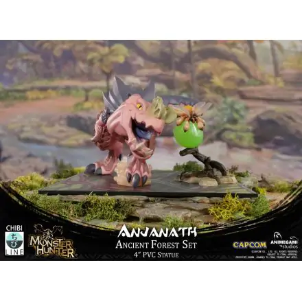 Monster Hunter Anjanath PVC szobor figura 10 cm termékfotó