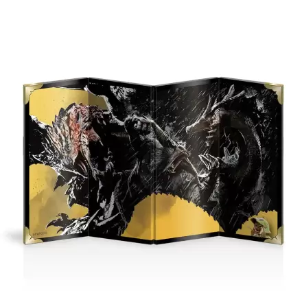 Monster Hunter Mini Folding Screen Ink Painting termékfotó