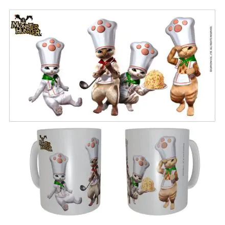 Monster Hunter Palico kerámiabögre termékfotó