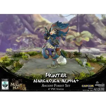 Monster Hunter Nargacuga Alpha+ PVC  szobor figura 10 cm termékfotó