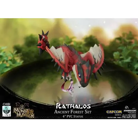 Monster Hunter Rathalos PVC szobor figura 10 cm termékfotó