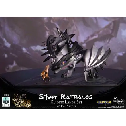 Monster Hunter Silver Rathalos PVC szobor figura 10 cm termékfotó