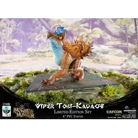 Monster Hunter Viper Tobi-Kadachi PVC szobor figura 10 cm termékfotó