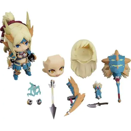 Monster Hunter World Iceborne Nendoroid Hunter Female Zinogre Alpha Armor Ver. DX akciófigura termékfotó