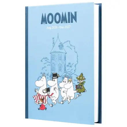 Moomin 2026/27 A5 Angol nyelvű határidőnapló  termékfotó