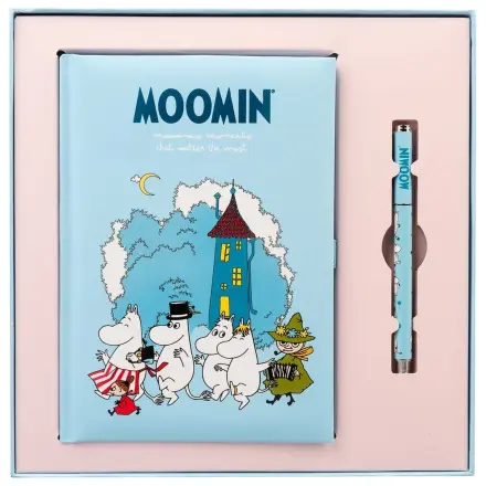 Moomin A5-ös jegyzetfüzet és toll csomag  termékfotó