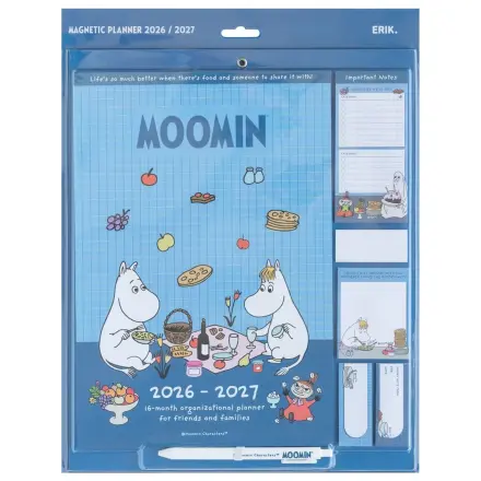 Moomin mágneses heti tervező 2026/27 30 x 35 cm termékfotó