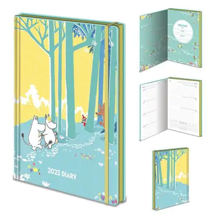 Moomins (Forest) keményfedeles füzet 2023 termékfotó