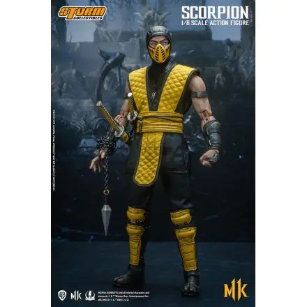 Mortal Kombat 11 akciófigura 1/6 Scorpion 32 cm termékfotó
