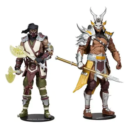 Mortal Kombat 2-Pack Sub-Zero & Shao Khan akciófigura 18 cm termékfotó