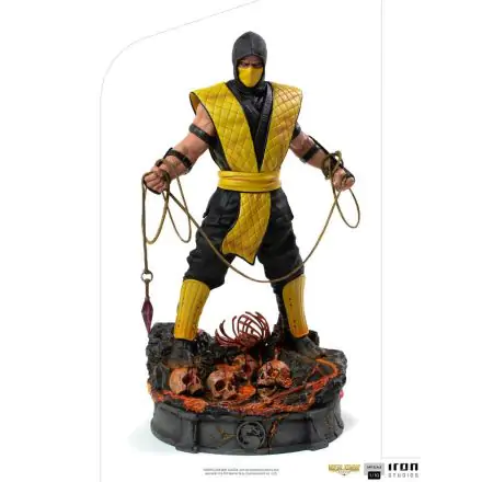 Mortal Kombat Art Scale 1/10 Scorpion szobor figura 22 cm termékfotó
