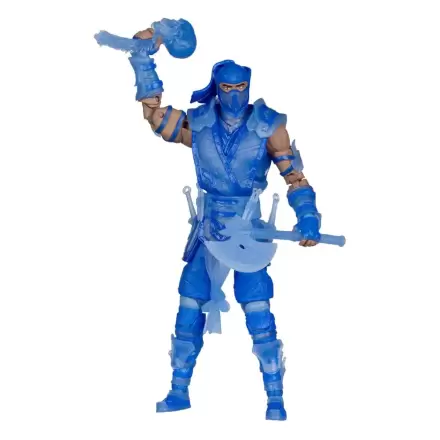 Mortal Kombat Glow in the Dark Edition Sub-Zero (Gold Label) akciófigura 18 cm termékfotó