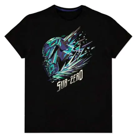 Mortal Kombat Sub-Zero Ice Flame póló termékfotó