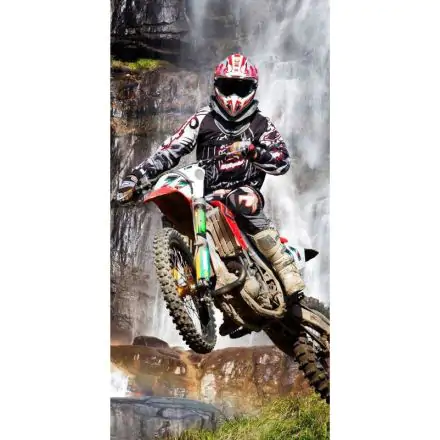 Motokrossz fürdőlepedő, strand törölköző 70*140cm termékfotó