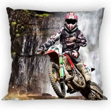 Motokrossz párnahuzat 40*40 cm termékfotó