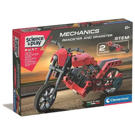 Motor és Versenyautó Roadster and Dragster építőjáték  termékfotó