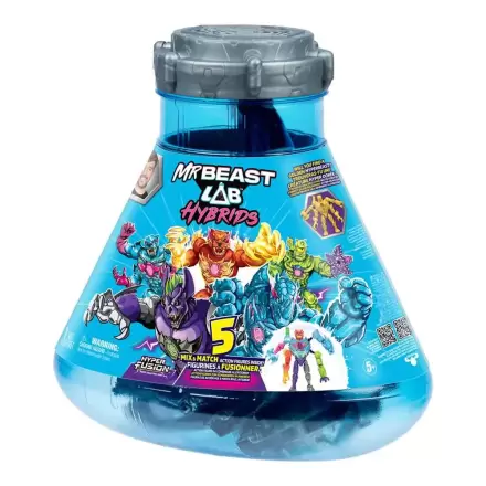 Mr. Beast Lab Hybrids Hyper Fusion Lab 5 db-os figura csomag 3 cm termékfotó