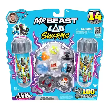 Mr. Beast Lab Swarms Mega Lab 14 db-os figura csomag 3 cm termékfotó