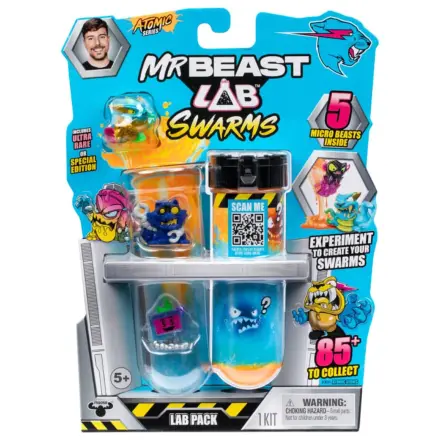 Mr. Beast Lab Swarms Series 2 Atomic Series 5 db-os Mini figura csomag 2,5 cm  termékfotó