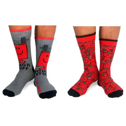 Mr Men Mr Strong 2db-os válogatás zokni termékfotó