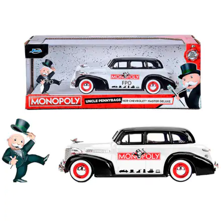 Mr. Monopoly 1939 Chevy Master car + figura 1:24 termékfotó
