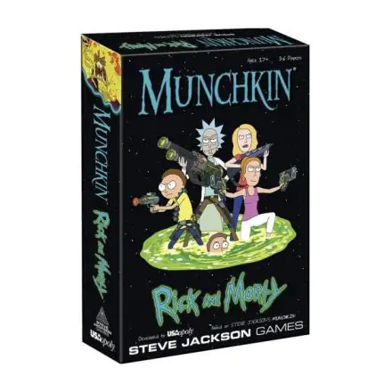 Munchkin Card Game Rick and Morty Angol nyelvű termékfotó