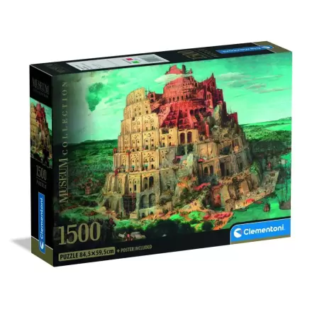 Museum Bruegel The Tower of Babel puzzle 1000db-os termékfotója