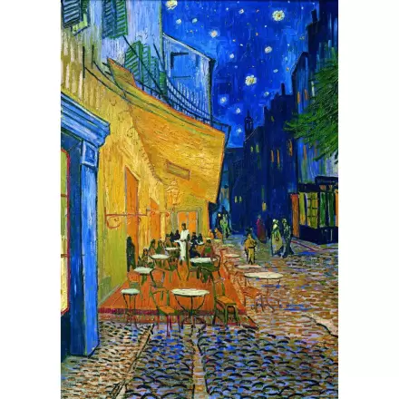 Museum Van Gogh Cafe Terrace at Night puzzle 1000db-os termékfotója