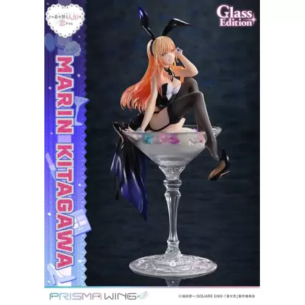 My Dress-Up Darling Prisma Wing 1/7 Marin Kitagawa Glass Edition PVC szobor figura 29 cm termékfotó