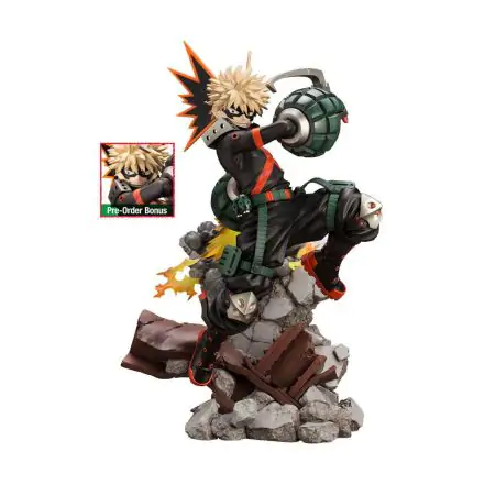 My Hero Academia ARTFXJ 1/8 Katsuki Bakugo Ver. 2 Bonus Edition szobor figura 26 cm termékfotó