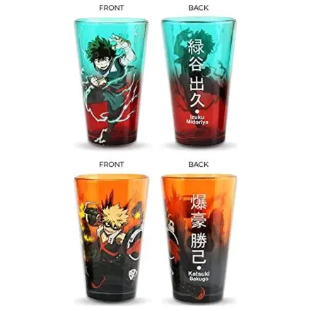 My Hero Academia Izuku & Bakugo 2 db-os 450 ml-es pohár készlet termékfotó