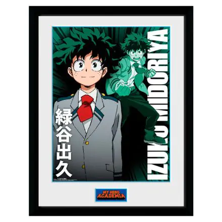 My Hero Academia Izuku Midoriya bekeretezett poszter termékfotó