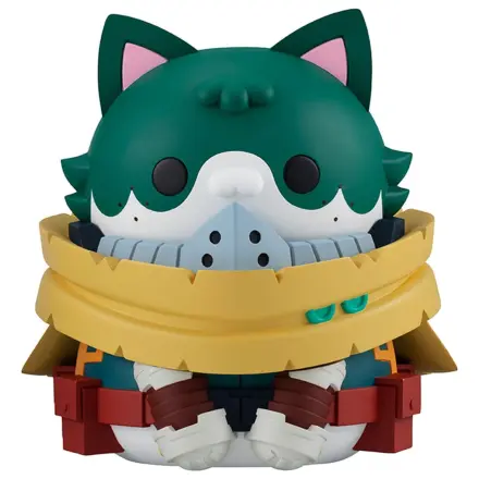 My Hero Academia Mega Cat Project Nyanto! The Big Heroaca Cats Series Series Trading Figura Izuku Midoriya 12 cm    termékfotó