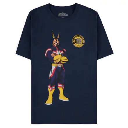 My Hero Academia Navy All Might Quote póló termékfotó