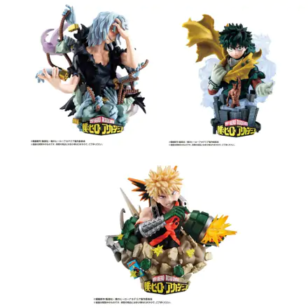 My Hero Academia Petitrama EX Series Trading Type-Decision 3 db-os csomag figura  9 cm termékfotója