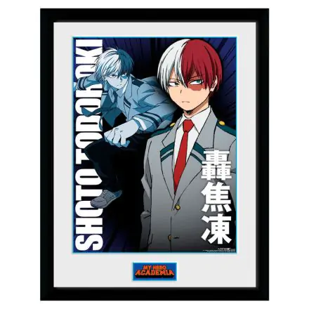 My Hero Academia Shoto Todoroki bekeretezett poszter termékfotó