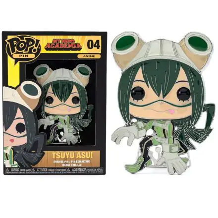 My Hero Academia Tsuyu Asui Big Enamel POP kitűző 10cm termékfotó
