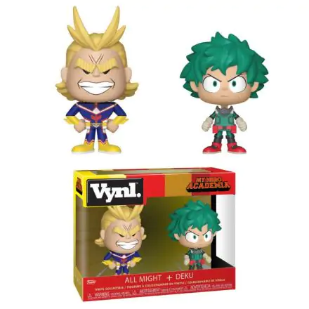 My Hero Academia VYNL All Might & Deku Vinyl figurák 10 cm termékfotó