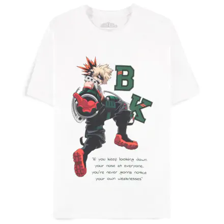 My Hero Academia White Bakugo Quote póló termékfotó