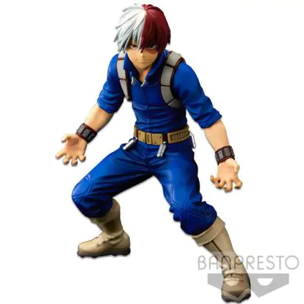 My Hero Academy Banpresto World figura Colosseum Super Master Star Piece The Brush Shoto Todoroki figura 21cm termékfotója