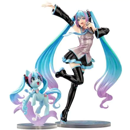 My Little Pony feat. Hatsune Miku Bishoujo 1/7 Hatsune Miku Pony PVC szobor figura 22 cm termékfotó